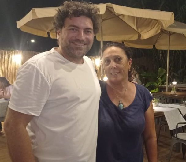Valerio Calabrese e Chef Antonella Iacuaniello.