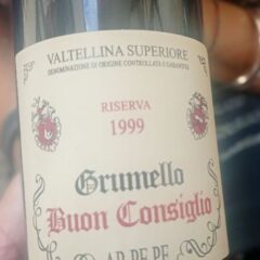 Grumello Buon Consiglio Valtellina Superiore Riserva Docg 1999 Arpepe