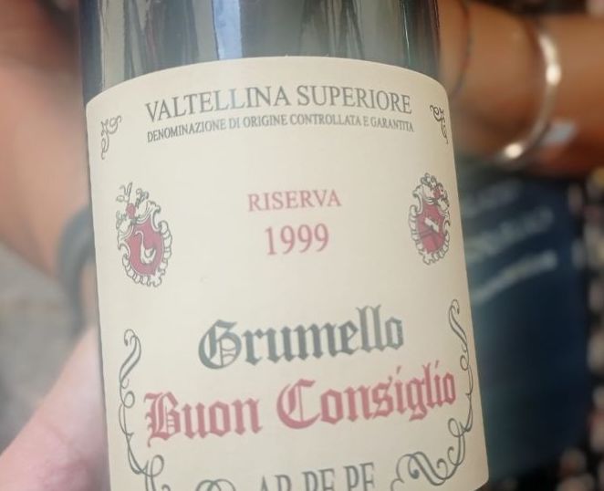 Grumello Buon Consiglio Valtellina Superiore Riserva Docg 1999 Arpepe