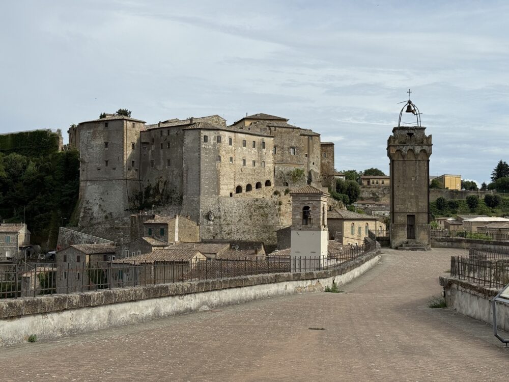 Vista Fortezza, Hotel della Fortezza - Sorano
