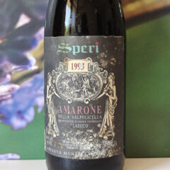 Amarone della Valpolicella Classico Vigneto Monte Sant’Urbano 1993 Speri