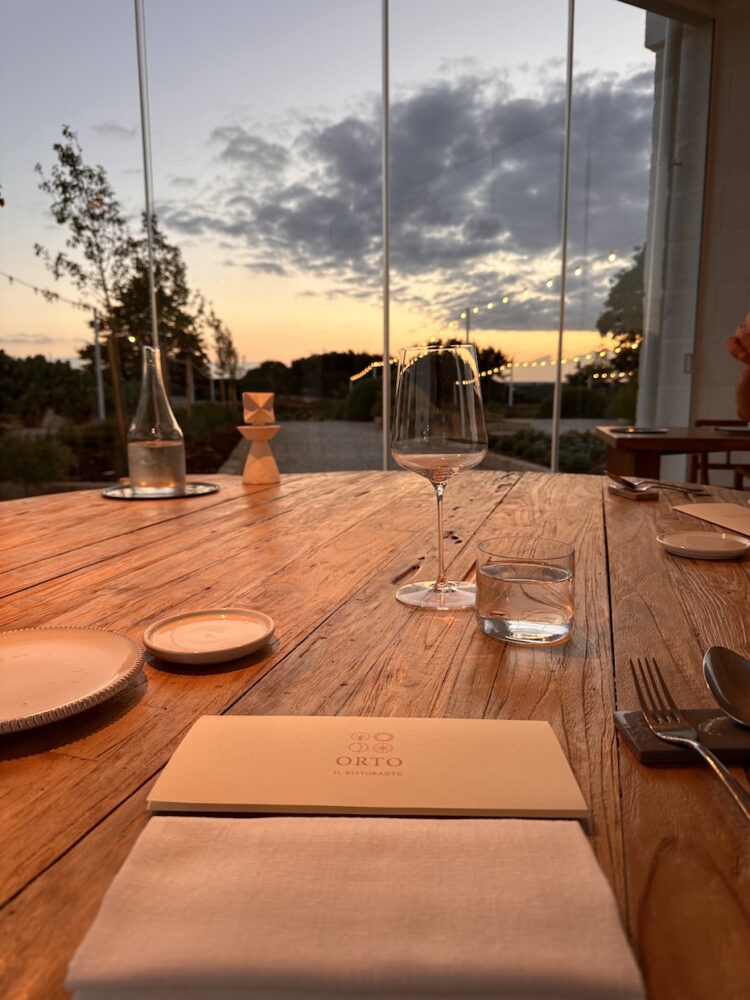 Orto Ristorante - Dettaglio sala esterna