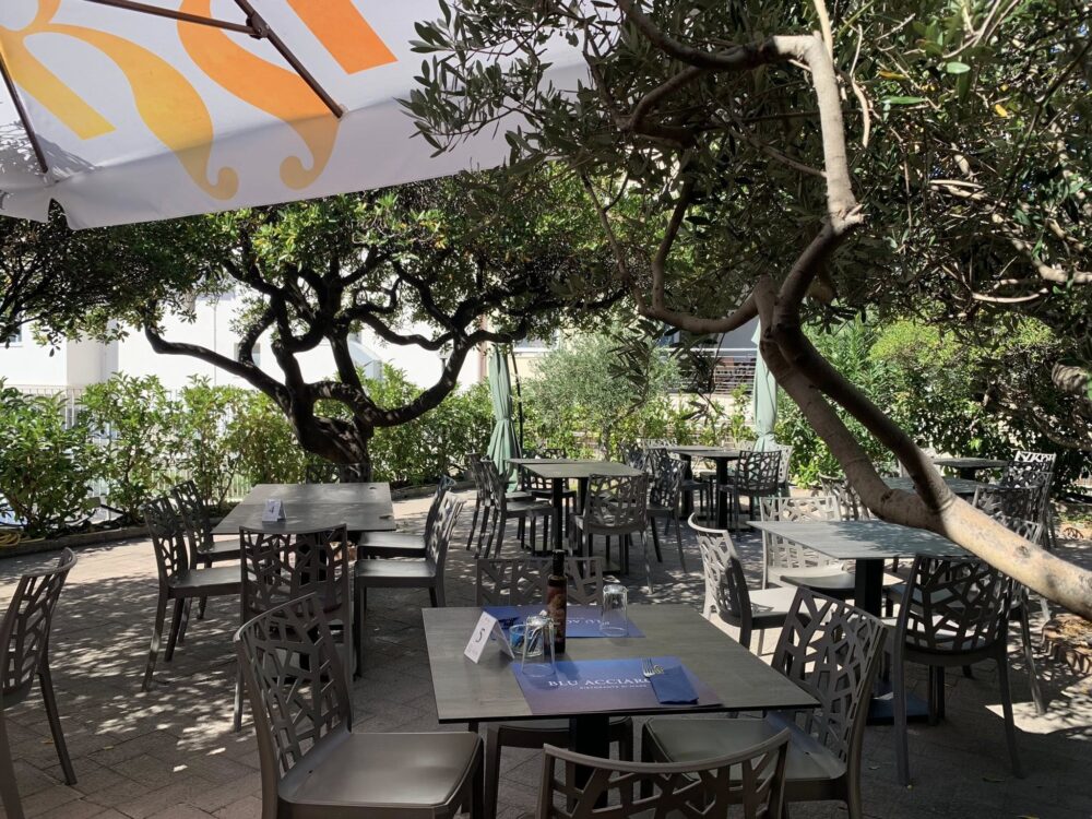 Blu Acciaroli Ristorante di Mare, il dehors