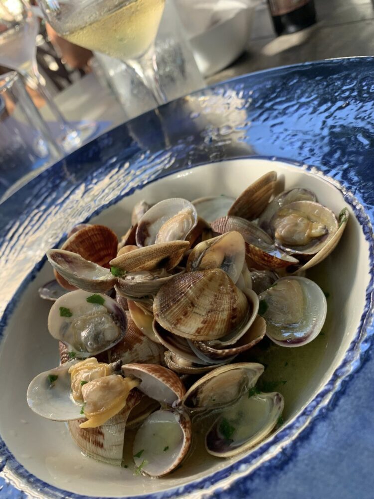 Blu Acciaroli Ristorante di Mare, soute di vongole e lupini