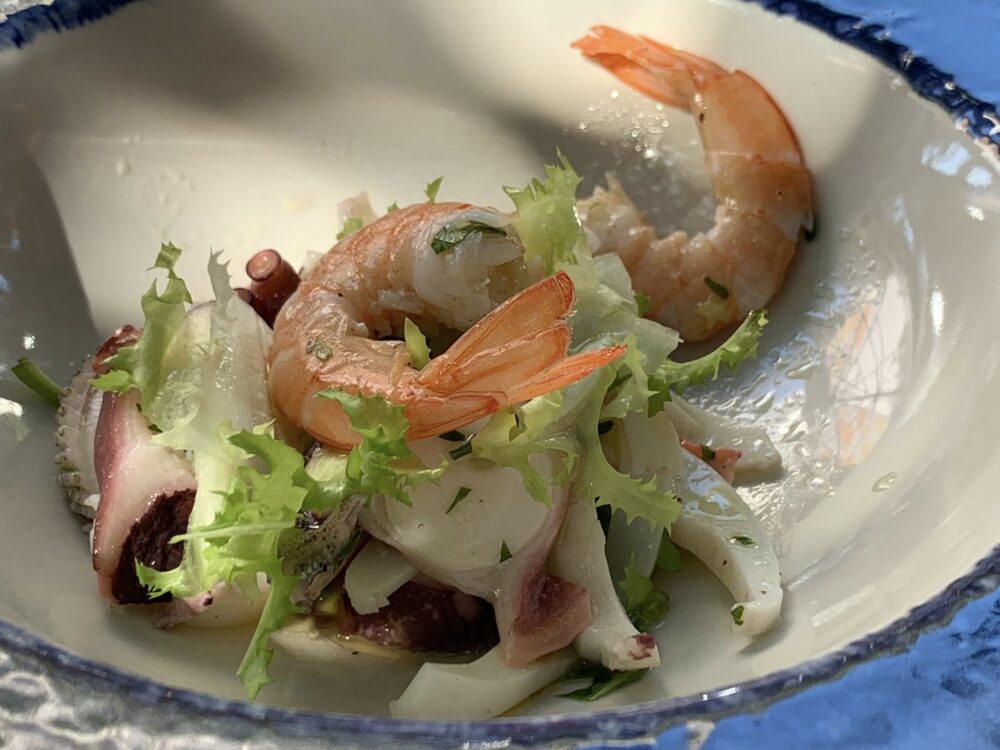 Blu Acciaroli Ristorante di Mare, insalatina di mare