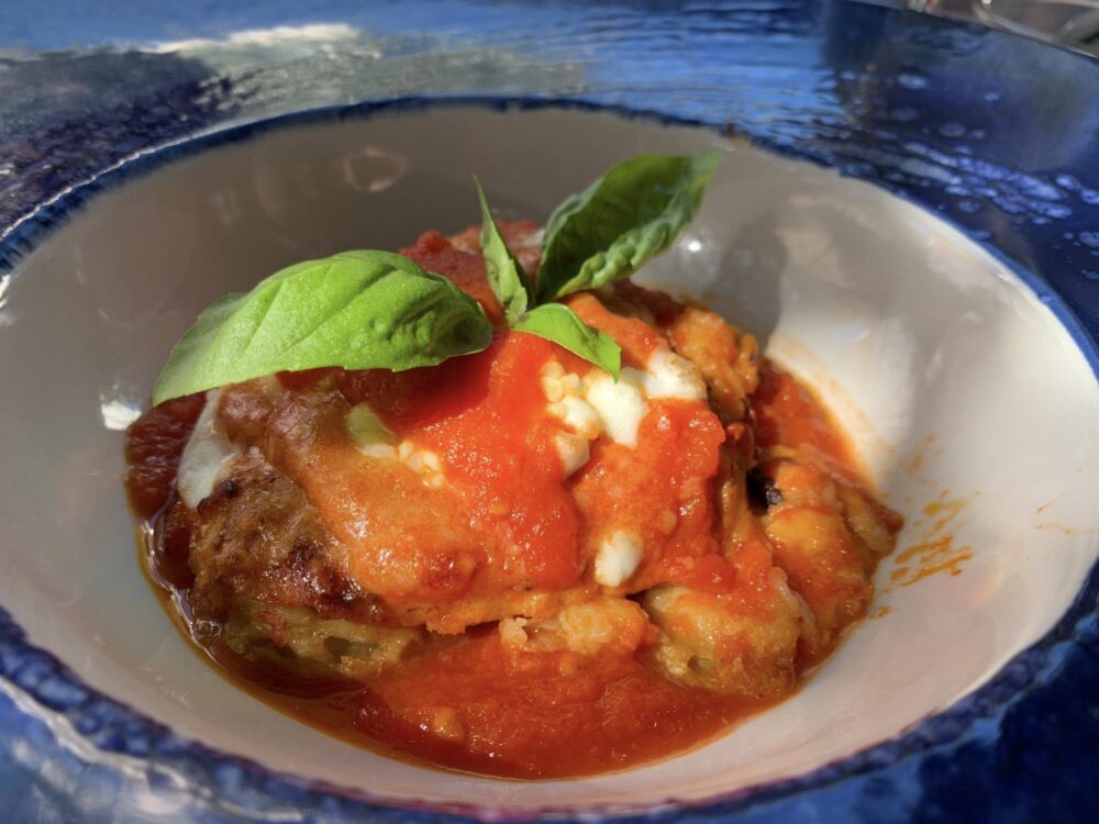 Blu Acciaroli Ristorante di Mare, la parmigiana