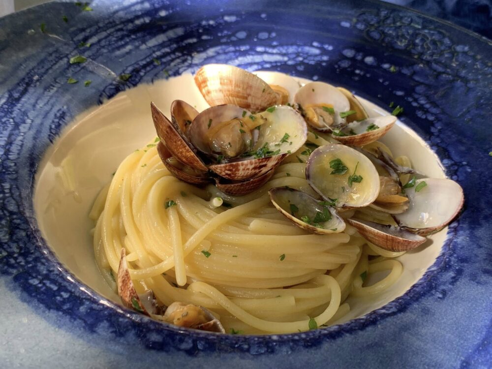 Blu Acciaroli Ristorante di Mare, spaghetti alle vongole
