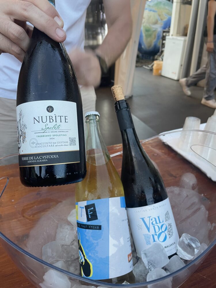 Alcune etichette che si possono degustare a Roma Baccalà