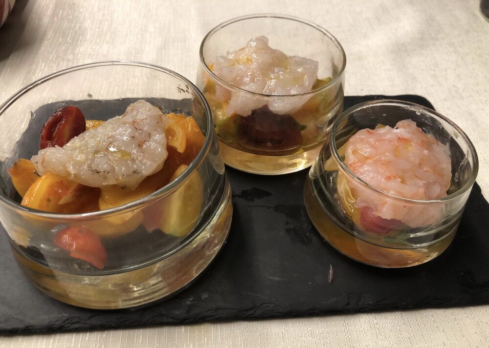 Gamberi Bianchi, rosa e mazzancolle