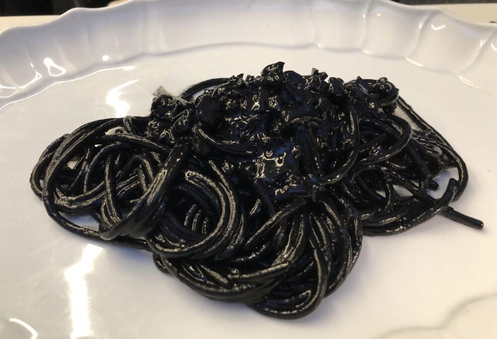 Spaghetti al nero di seppia