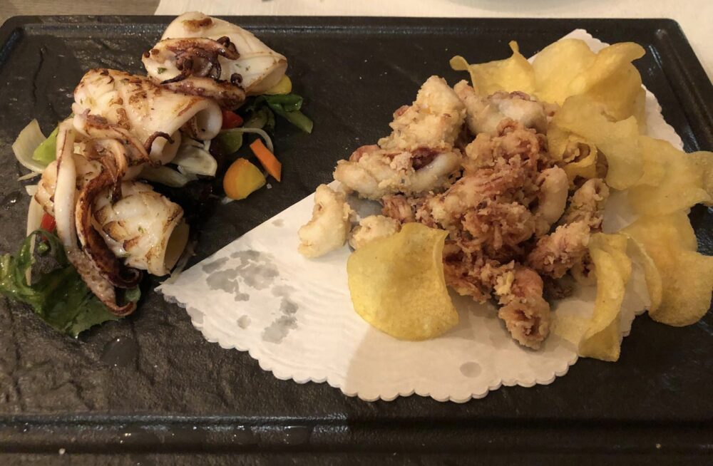 Duetto di calamari nostrani