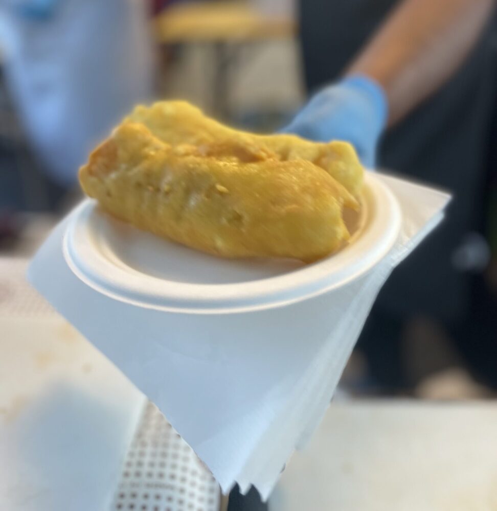 Filetto di baccalà alla romana