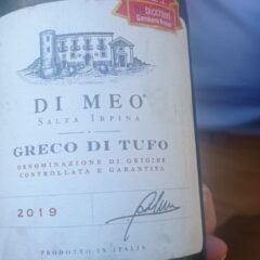 Greco di Tufo Docg 2019 Di Meo