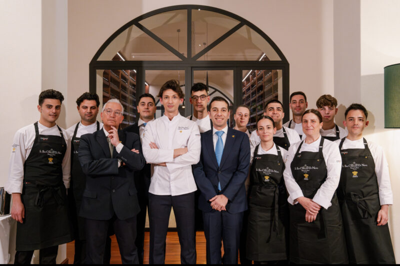 chef Martin Lazarov e la squadra del Principe di Belludia