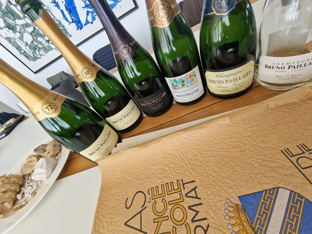 champagne bruno paillard - degustazione