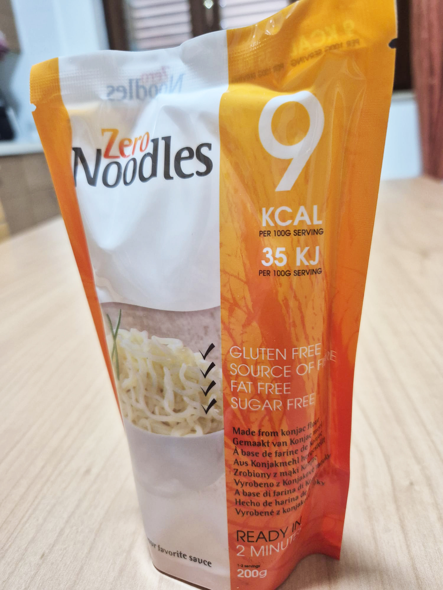 Confezione pasta di Konjac