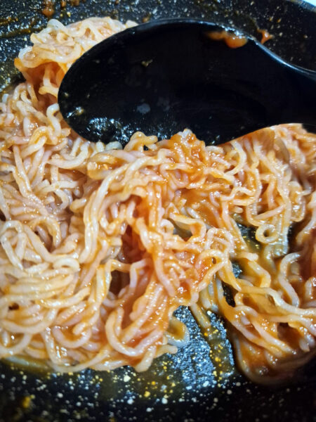 Preparazione pasta di Konjac