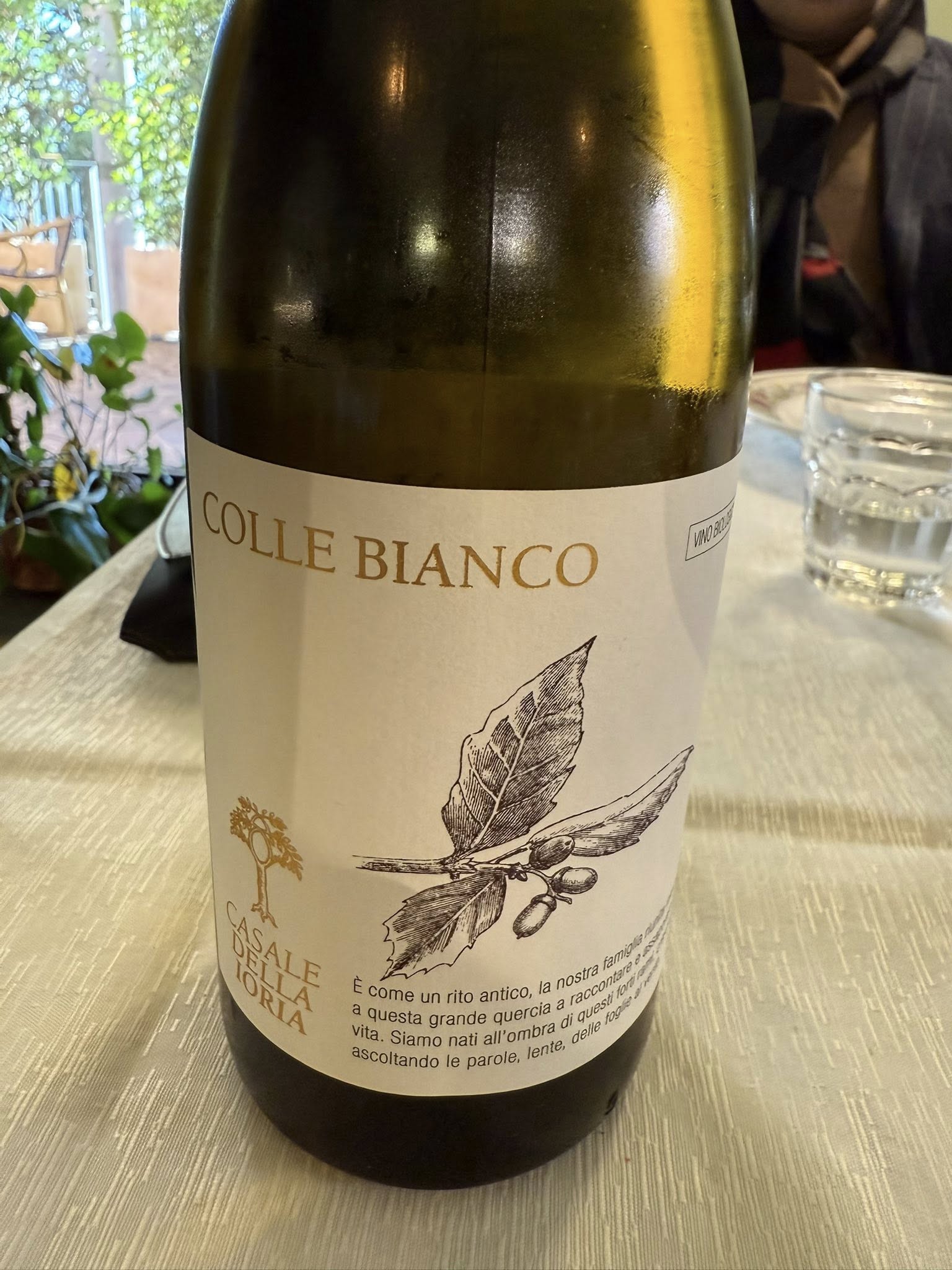 La passerina di Casale della Ioria