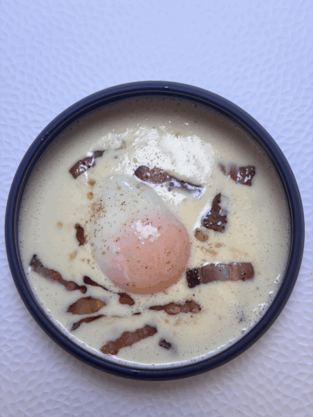 Uovo bio alla carbonara svizzera - Antonio Piperis