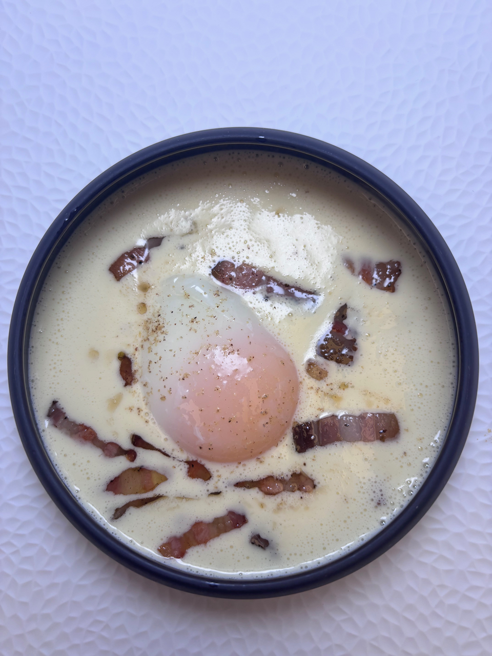 Uovo bio alla carbonara svizzera - Antonio Piperis