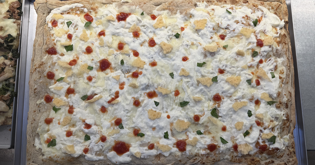 Cremeria: la pizza in teglia di Gabriella Varriale
