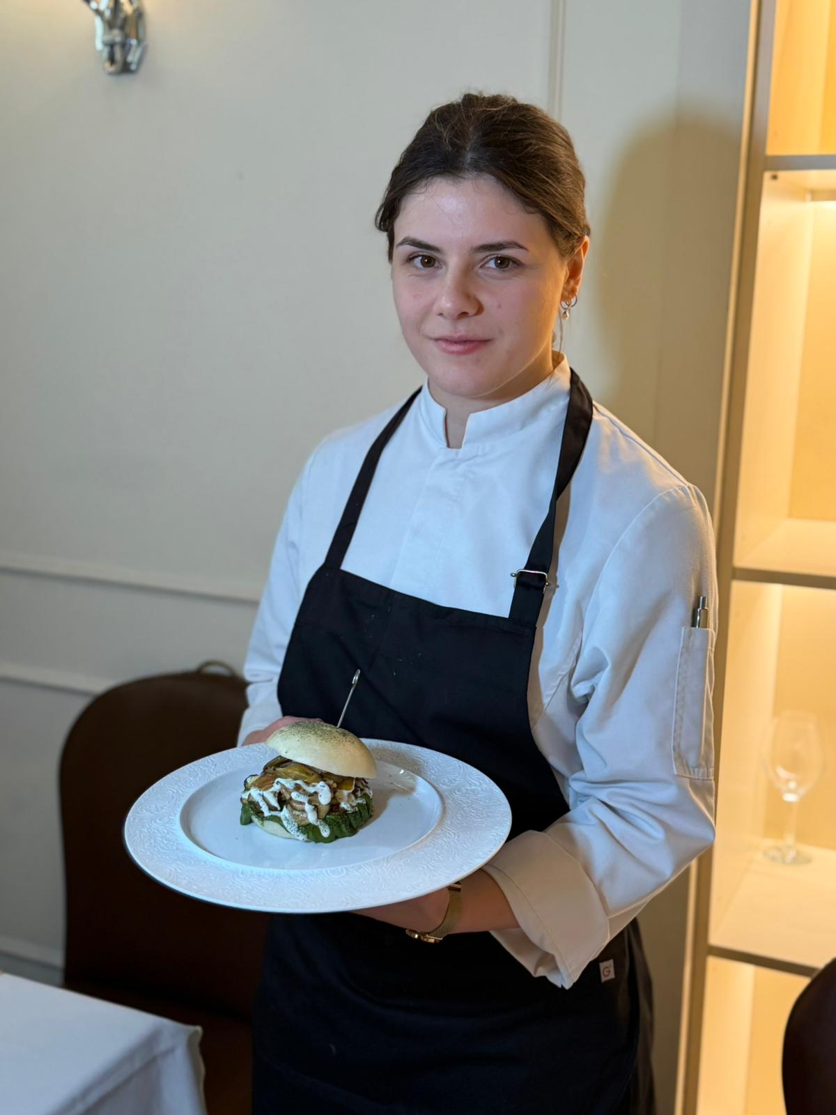 Chiara Rizzo e la sua preparazione Variazione di verde