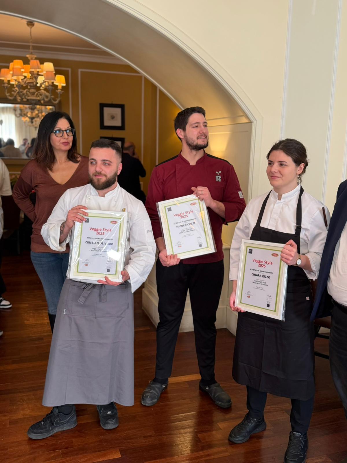 I 3 finalisti di Veggie Style 2025