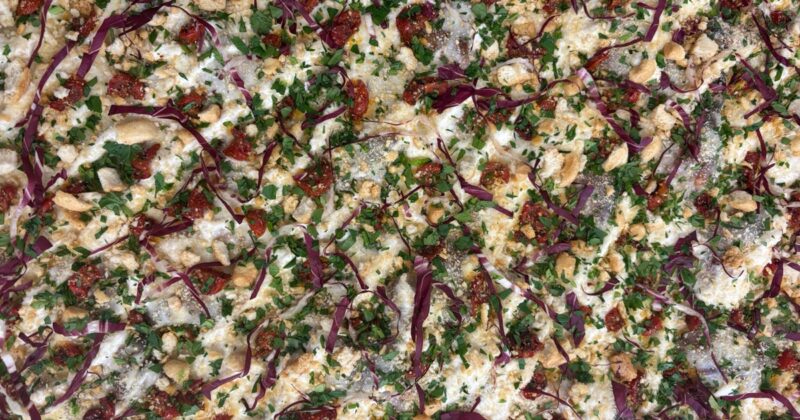 Teglia “Golosa Colorata”: la pizza in teglia di Alessio Zucchegni