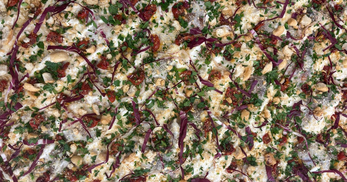 Teglia “Golosa Colorata”: la pizza in teglia di Alessio Zucchegni