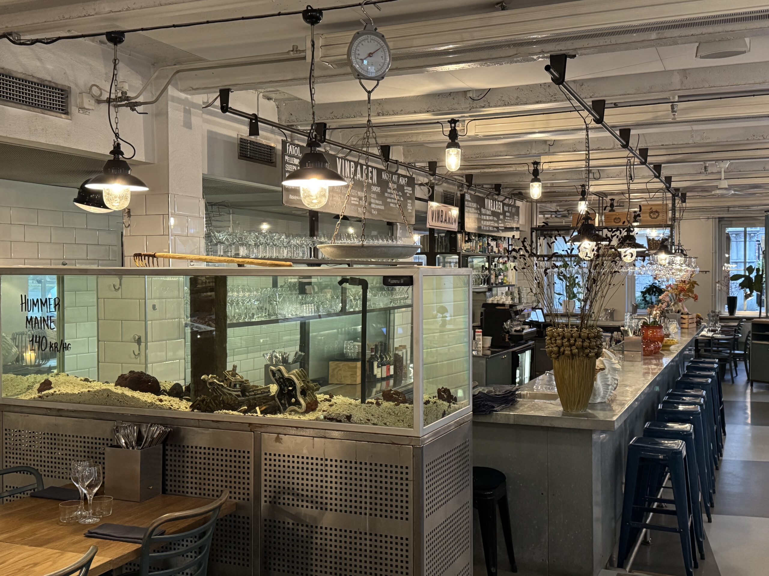 la sala interna di B.A.R.