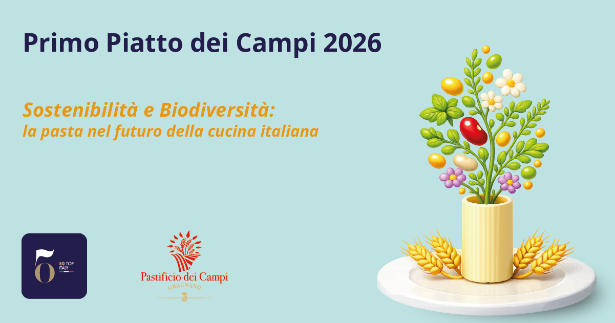 Torna il contest Primo Piatto dei Campi: "Sostenibilità e Biodiversità" è il tema 2026. Scopri come partecipare.