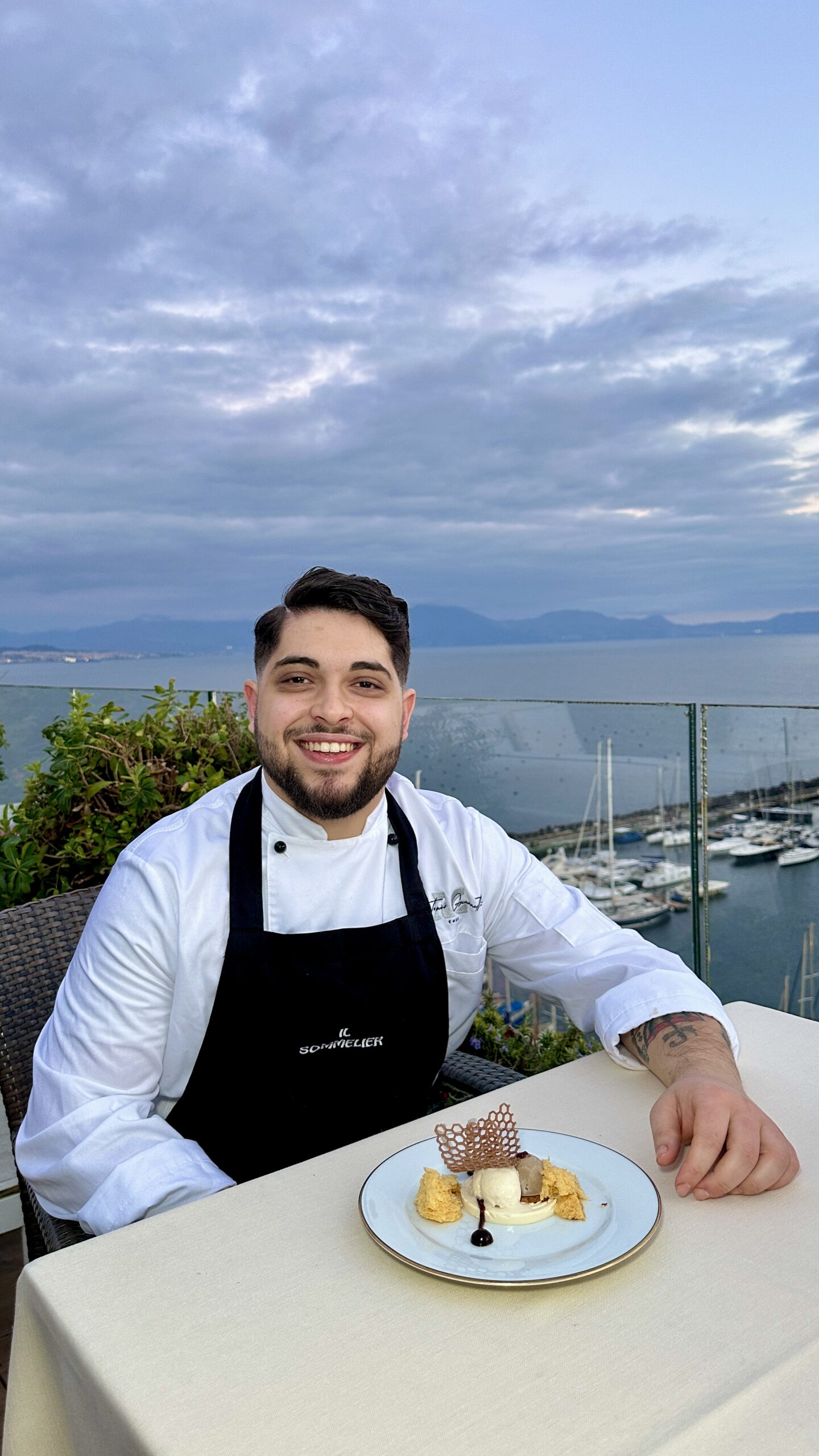 Antonio Giannetti con la sua preparazione Tonka Free