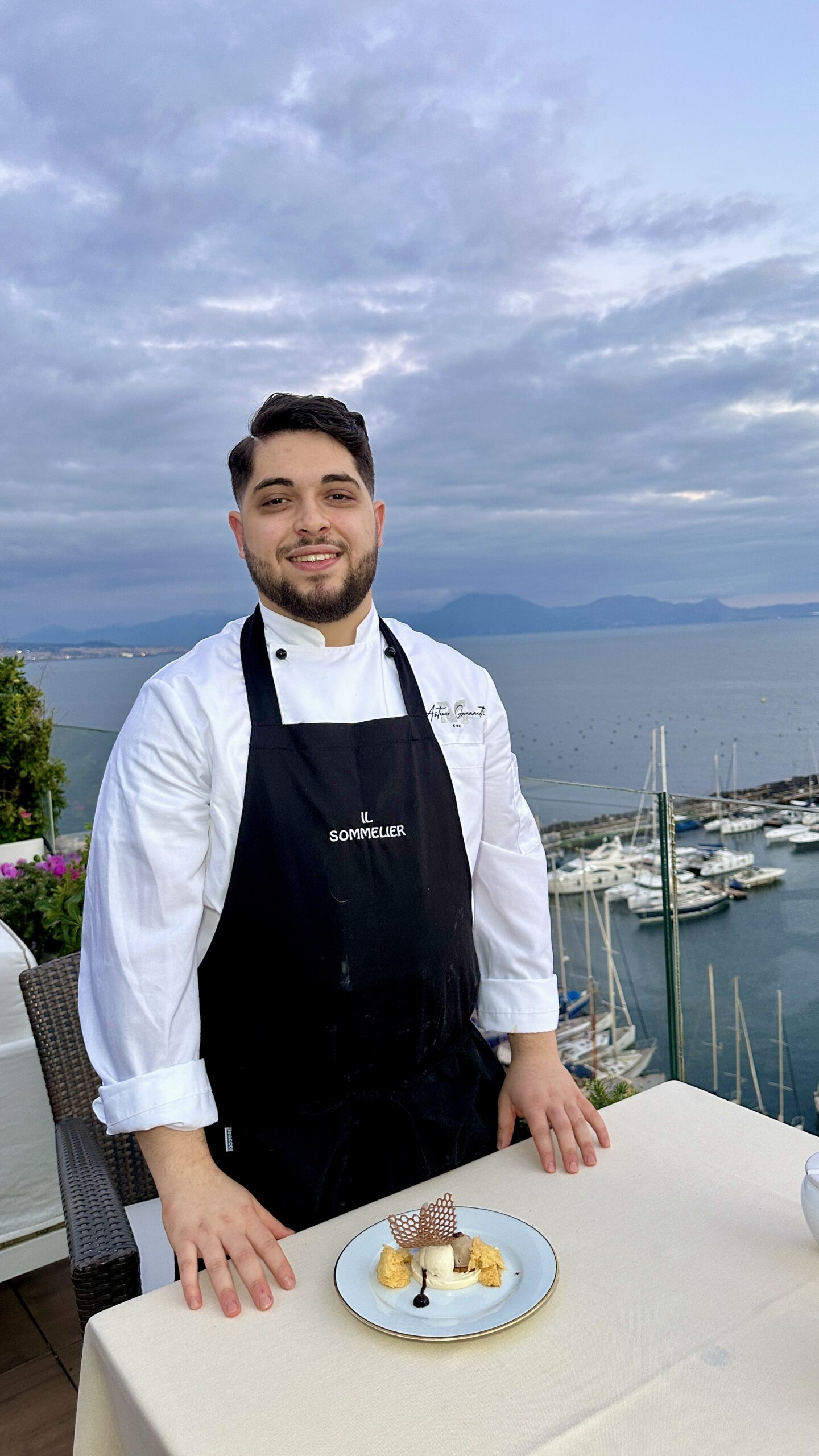 Antonio Giannetti con la sua preparazione Tonka Free