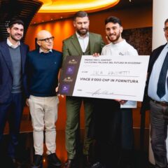 La cucina italiana del futuro in Svizzera: vince Luca Giacchetti di Da Vittorio, a Saint Moritz, con Bella Mbriana