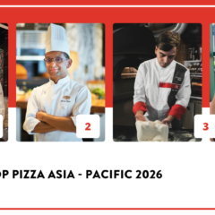 Il podio di 50 Top Pizza Asia - Pacific 2026