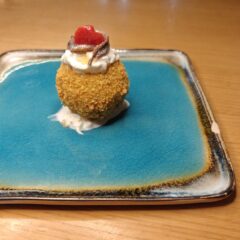 Arancino “primavera in costiera” dedicato a Mariam di Momin Compaore