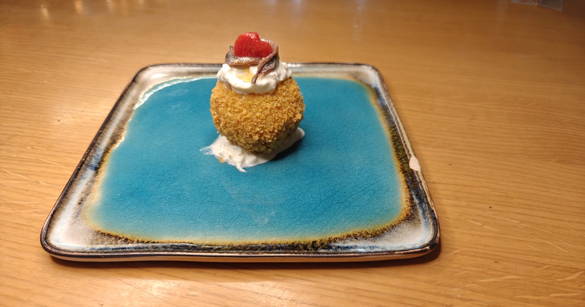 Arancino “primavera in costiera” dedicato a Mariam di Momin Compaore