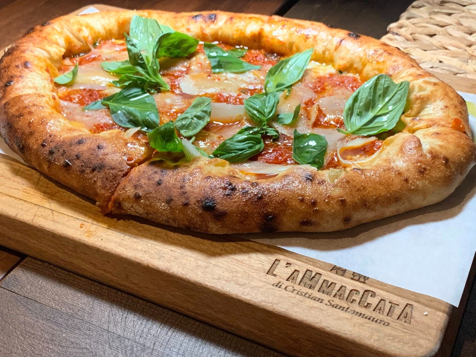 La pizza di Cristian Santomauro