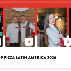 Il podio di 50 Top Pizza Latin America 2026