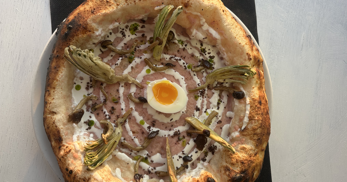 Capricciosa fai la brava: la pizza di Pietro De Vivo