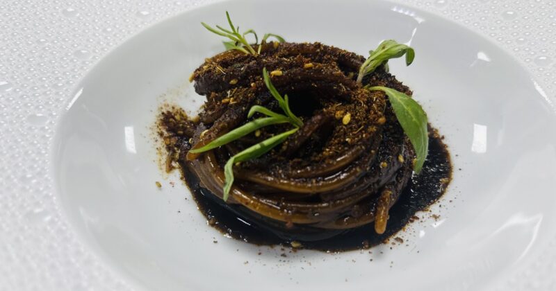 Lo spaghetto del deserto: la ricetta di Valerio Stella