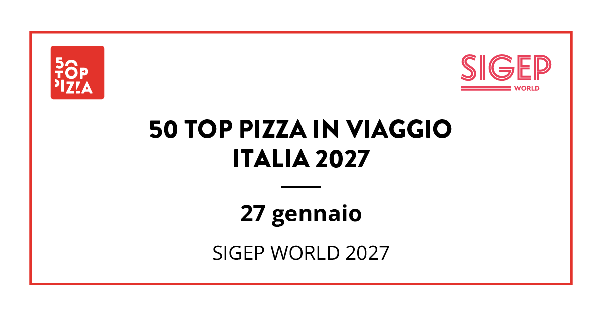 50 Top Pizza in Viaggio 2027
