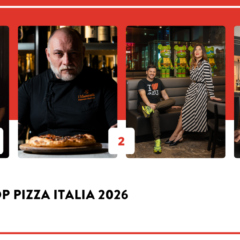 Il podio di 50 Top Pizza Italia 2026