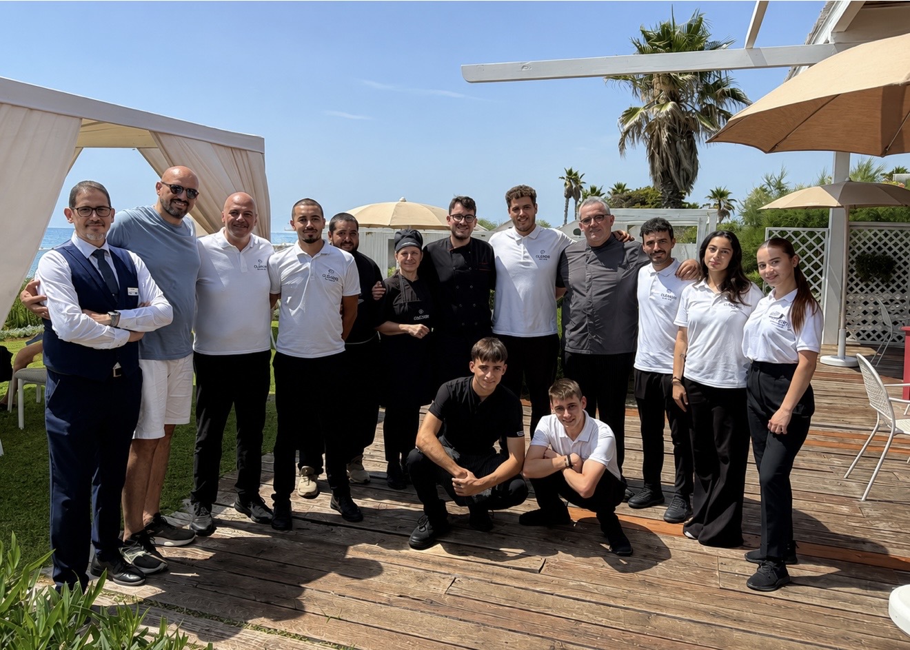 il team degli oleandri beach club